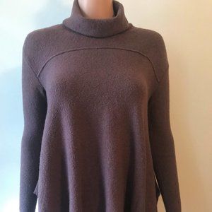 Free People turtleneck soft brown sweater